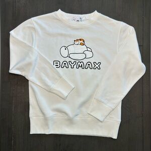 Disney Tokyo resort exclusive Big Hero 6 Baymax & Mochi graphic sweatshirt NWT M